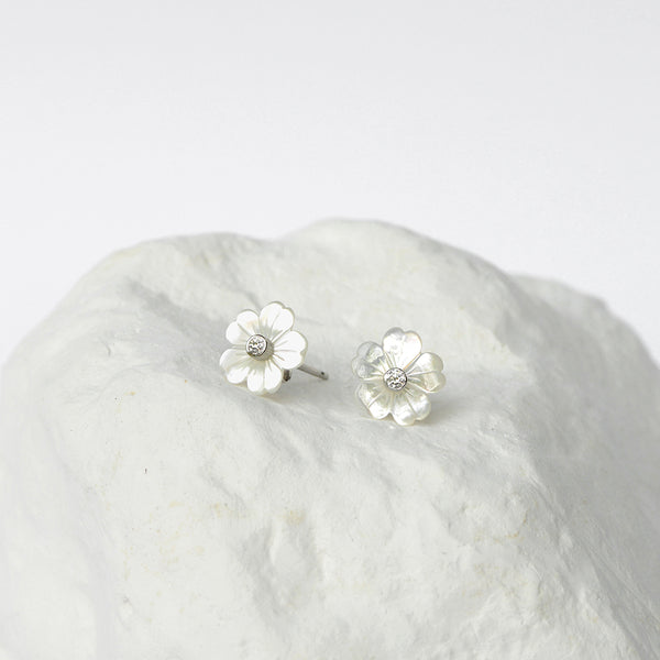 Apple Blossom Flower earrings